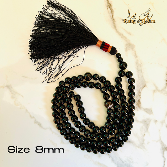 Black Aqeeq Tasbih