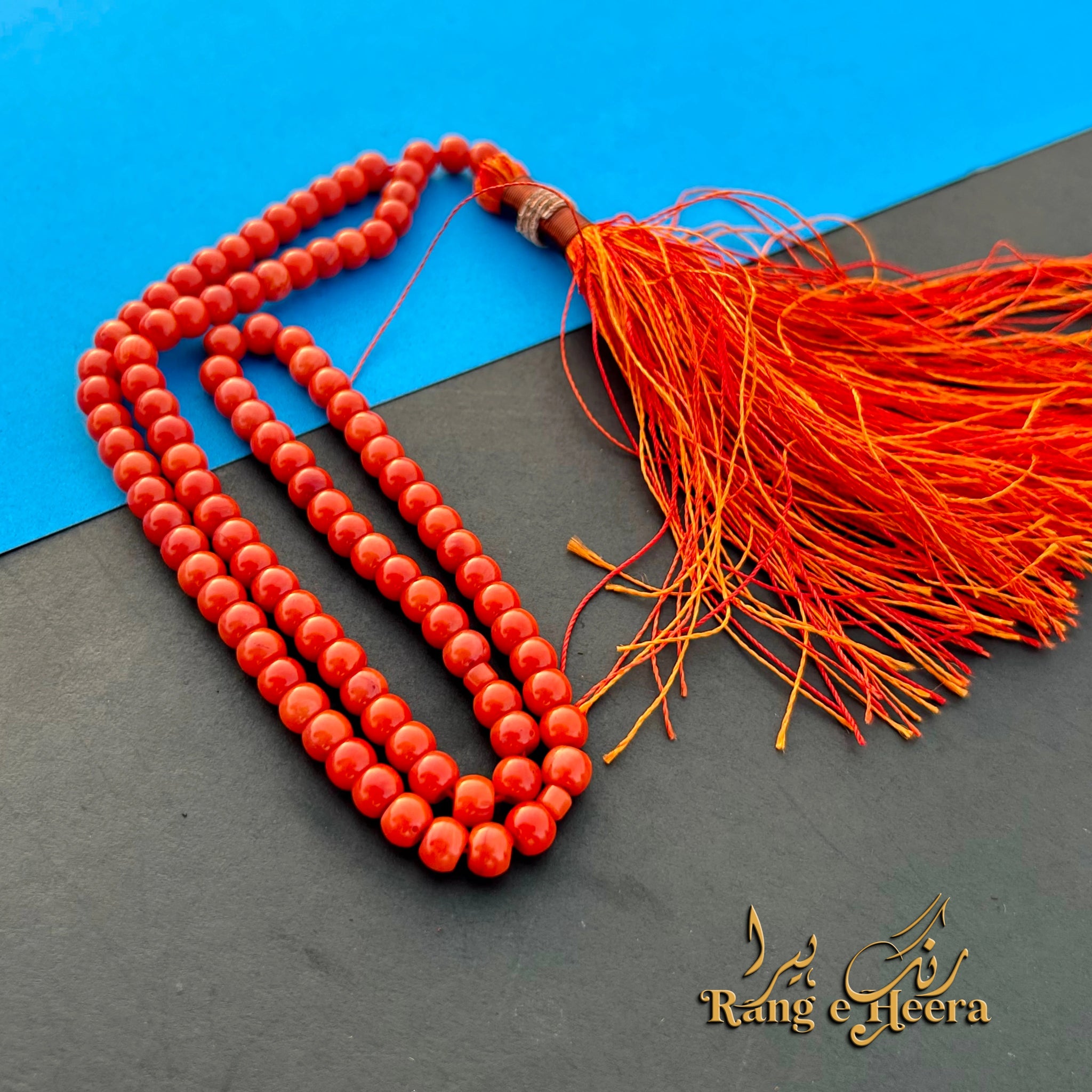 Dyed Marjaan Tasbih