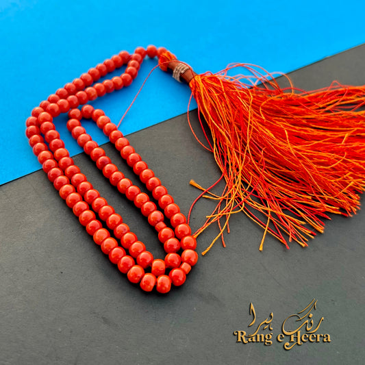 Dyed Marjaan Tasbih